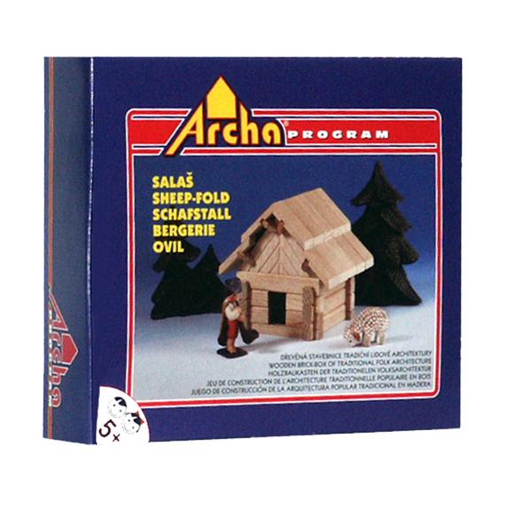 Archa Program &#8211; Wooden Building Puzzle The Hut 1