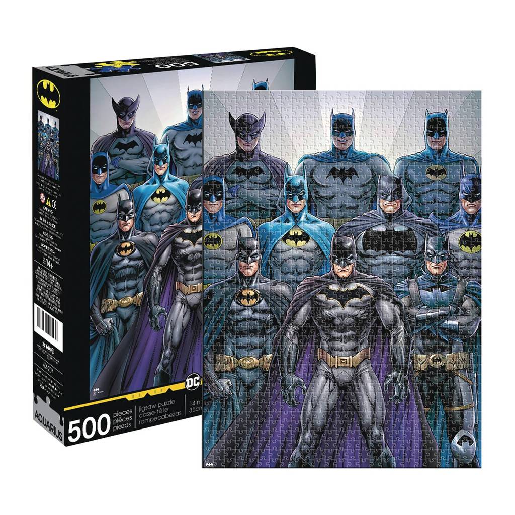 Aquarius &#8211; Batman – Batsuits 500pc Puzzle