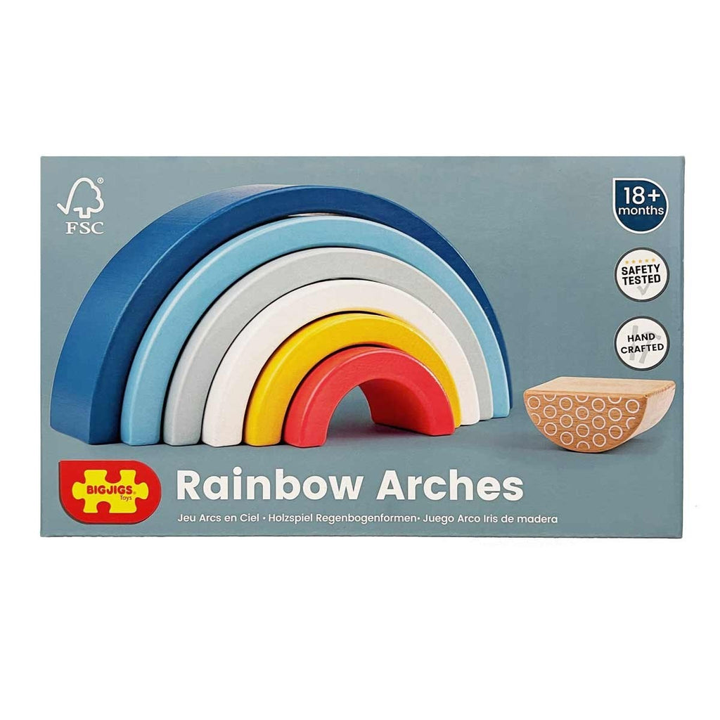 Bigjigs Toys – FSC Rainbow Arches3