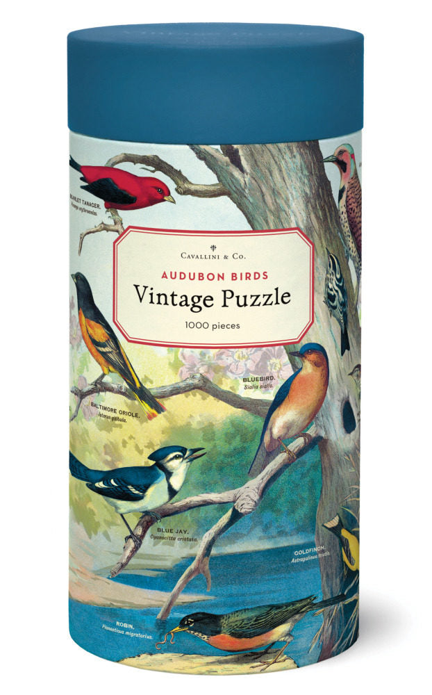Cavallini 1000 Pc Puzzle – Audubon Birds