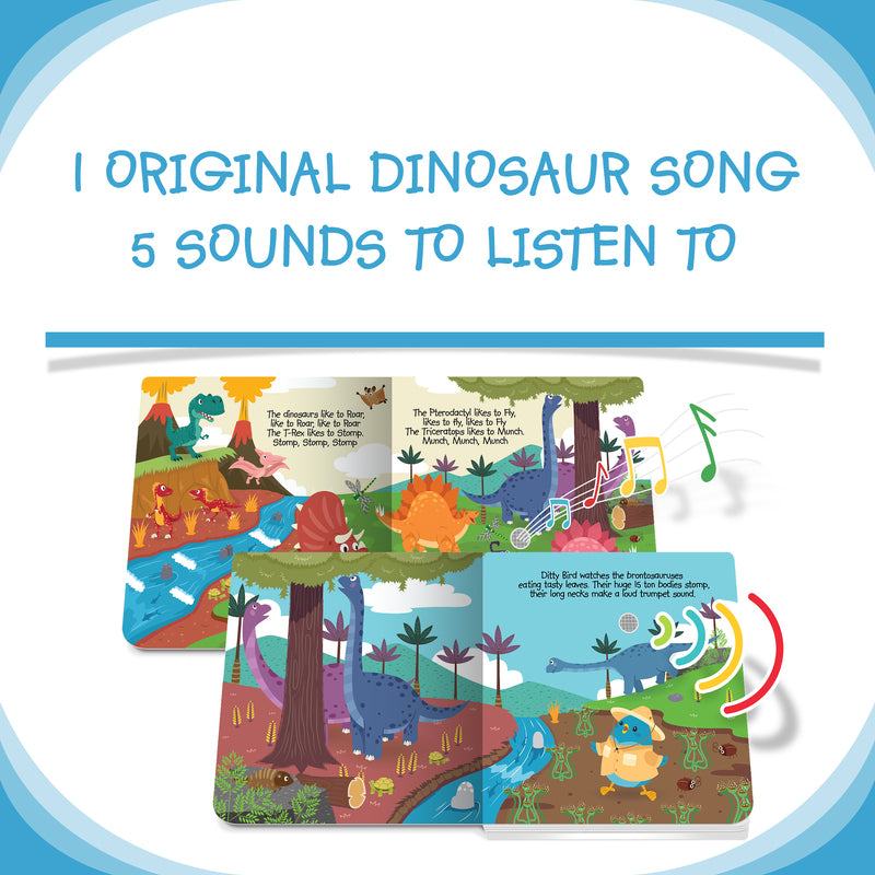 Ditty Bird &#8211; Dinosaur Sounds Board Book3