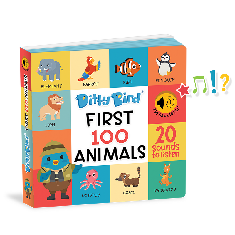 Ditty Bird &#8211; First 100 Animals Board Book1