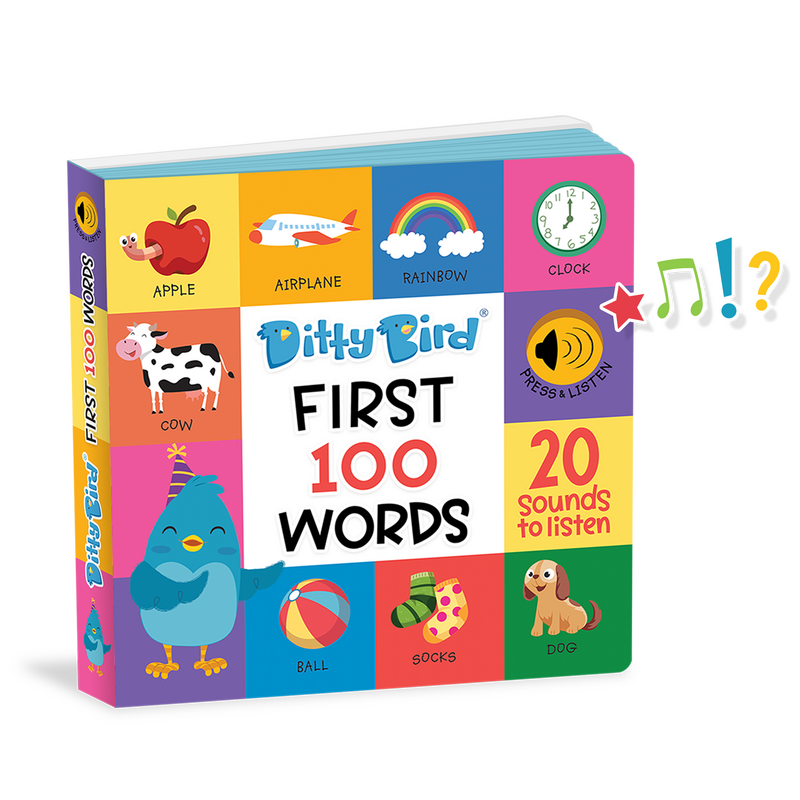 Ditty Bird &#8211; First 100 Words Board Book1