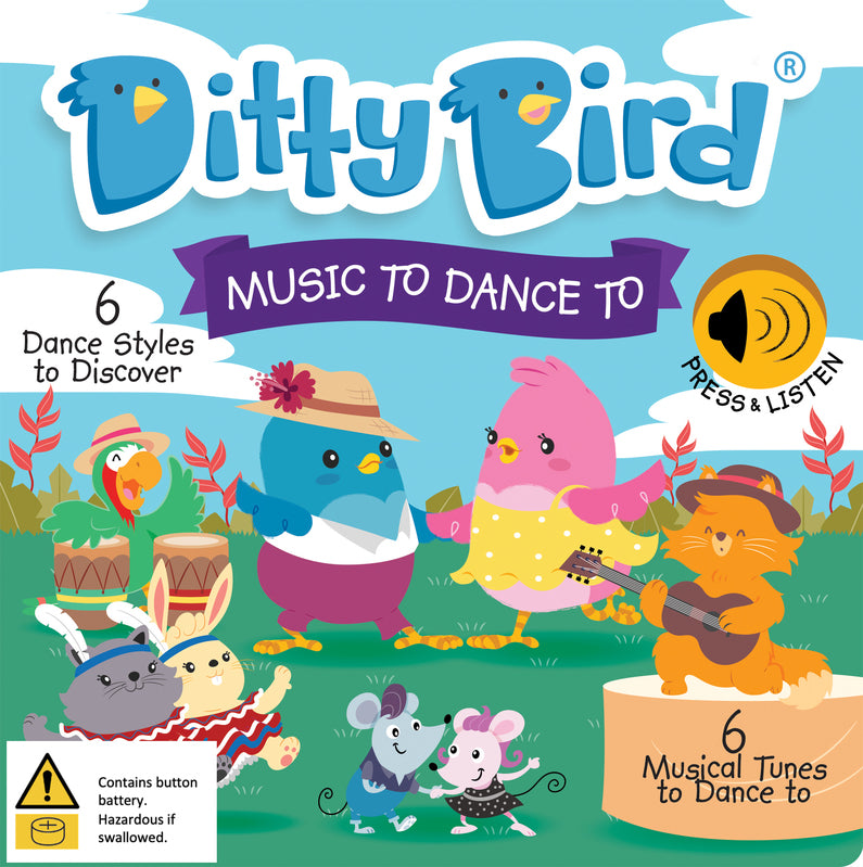 Ditty Bird &#8211; Music To Dance To Board Book