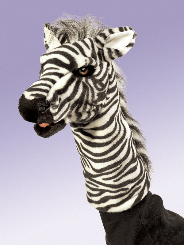 Folkmanis &#8211; Zebra Stage Puppet New