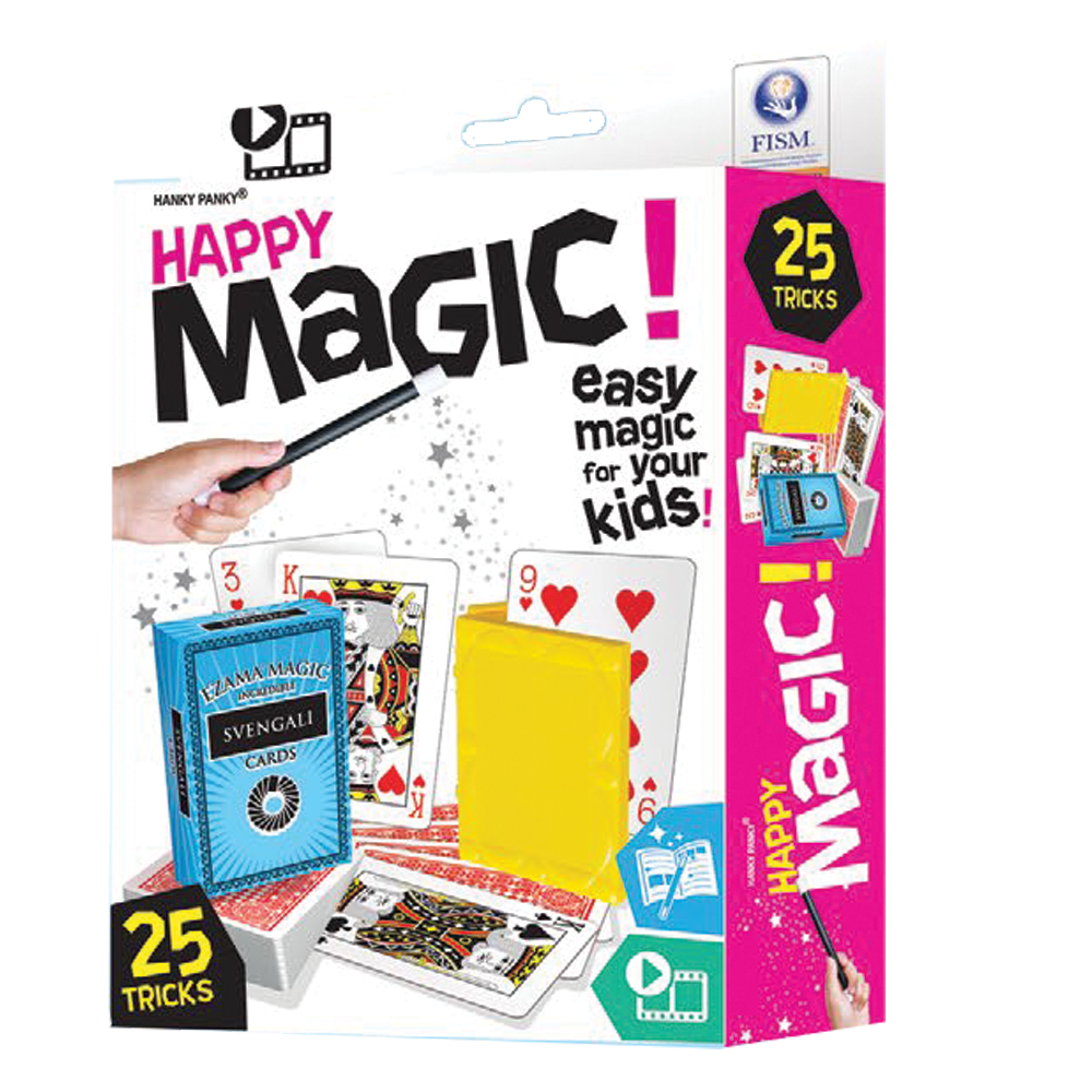 Happy Magic Pocket 25 Tricks Set 4 Classic Gifts Australia