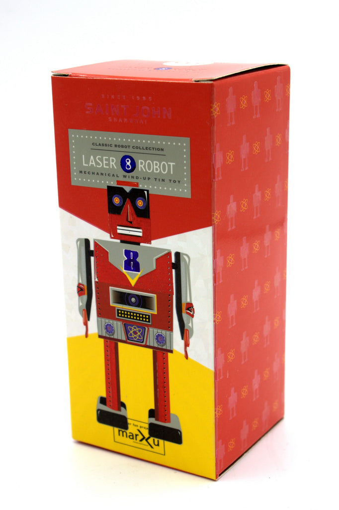 Wind Up Tin Toy - Laser Robot