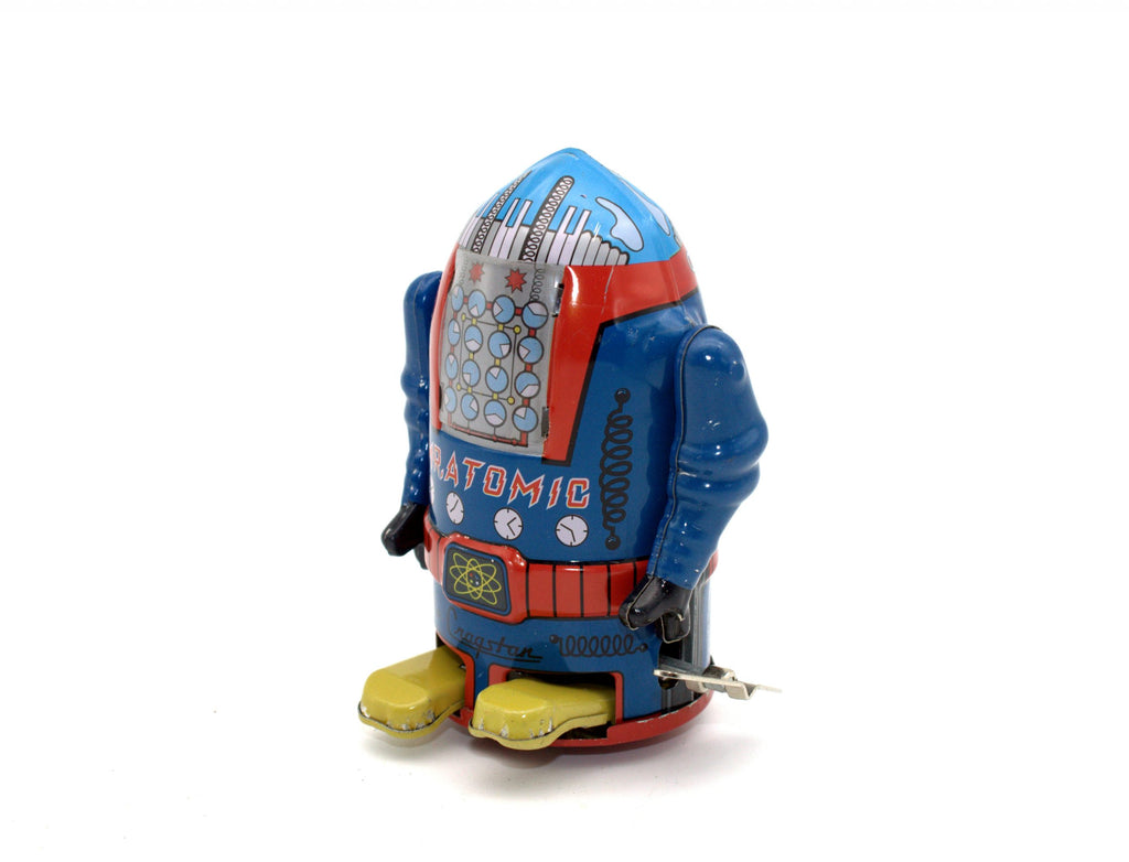 Wind Up Tin Toy - Mr. Atomic Robot