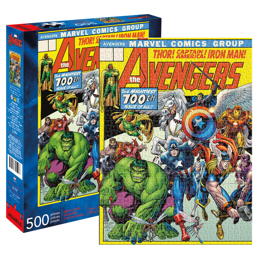 Aquarius &#8211; Marvel – Avengers Cover 500pc Puzzle