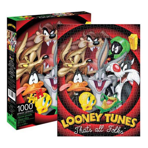 Aquarius- Looney Tunes – That’s All Folks 1000pc Puzzle