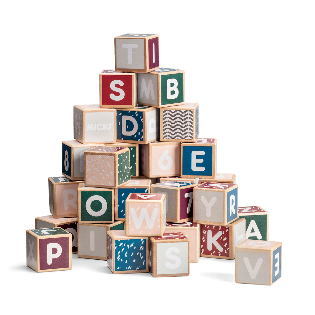 Decorative Letter Blocks 36 Pieces Classic Gifts Australia