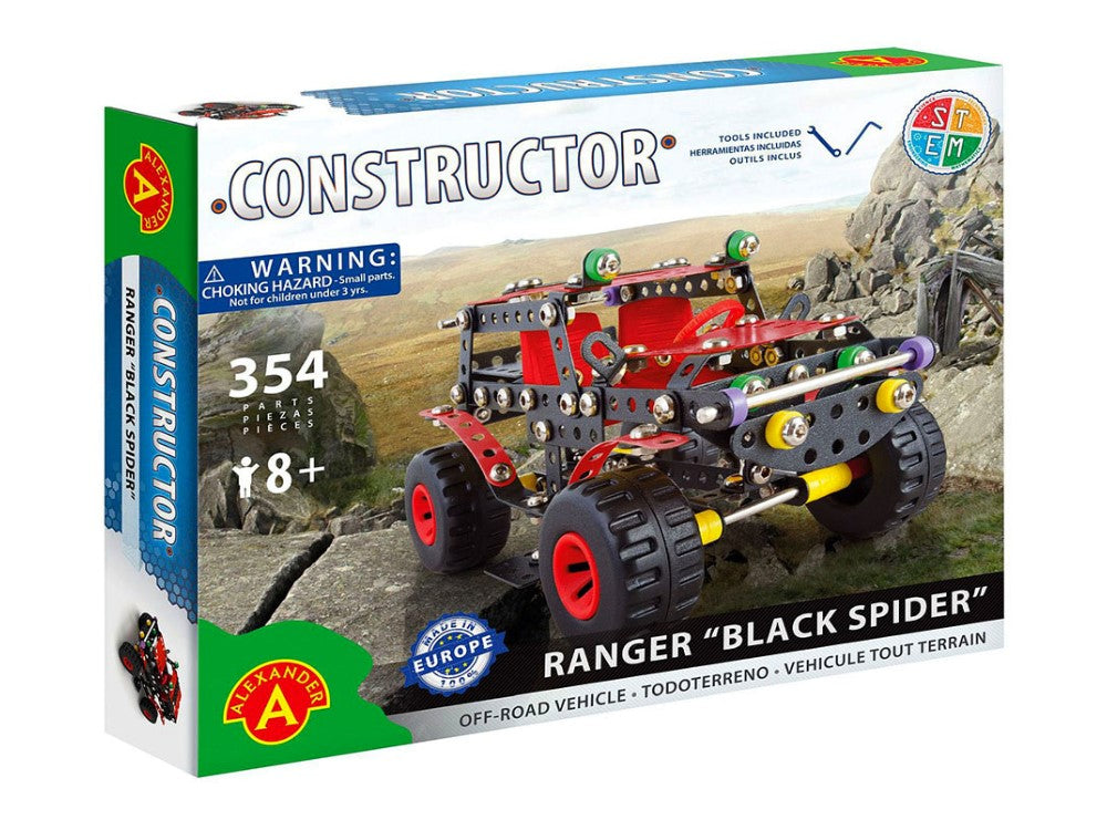 Constructor &#8211; Ranger Black Spider 354pc