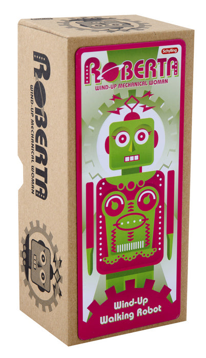 Wind Up Tin Toy - Roberta Robot  Maria Metropolis