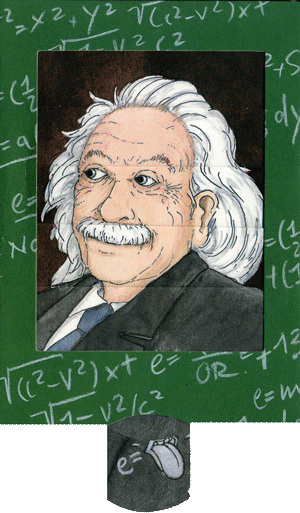 Greeting live Card – Albert Einstein