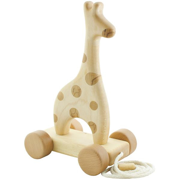Tatelplota – Wooden Pull Along Giraffe Amelie
