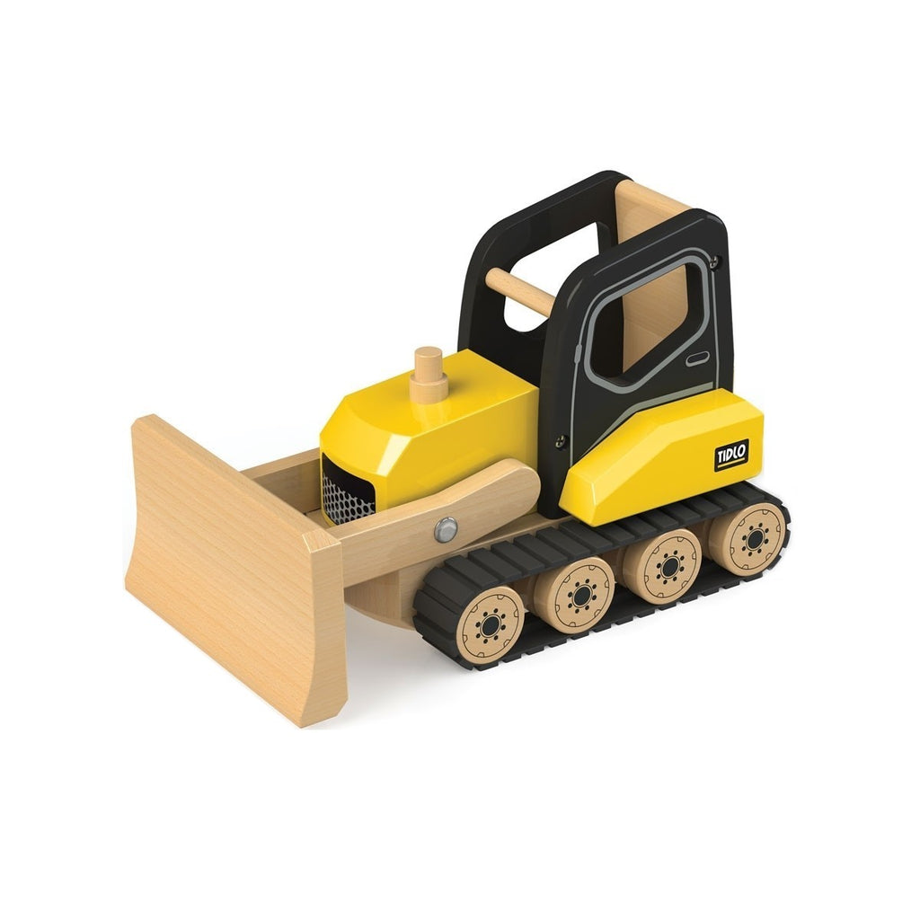 Tidlo &#8211; Detailed Wooden Bulldozer New