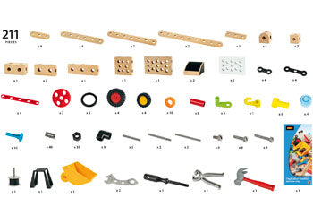 BRIO Builder &#8211; Activity Set, 211 pieces