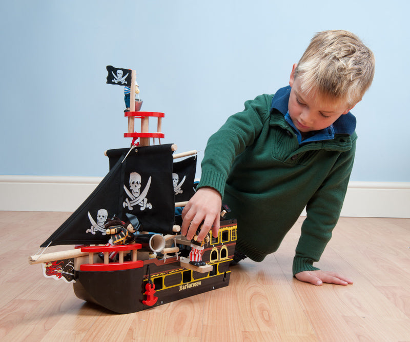 Barbarossa Wooden Toy  Ship