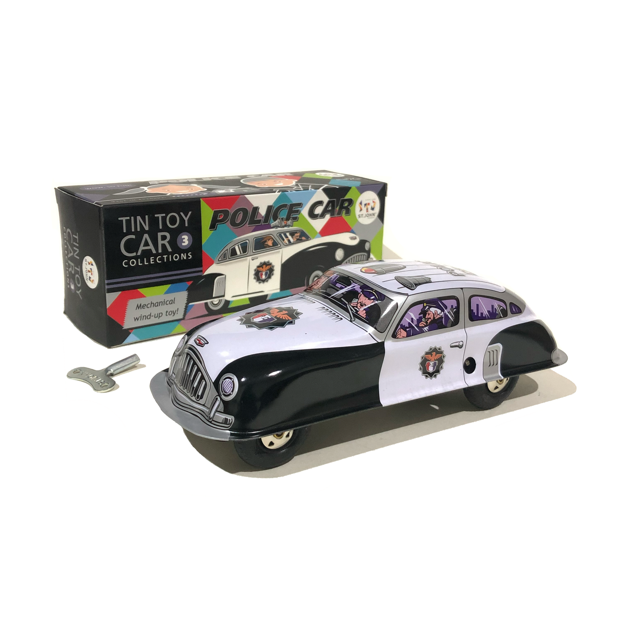 ST JOHN TIN Toy Collection Series Bluebird Record Racer Etat Neuf EUR ST JOHN TIN Toy Collection Series Bluebird Record Racer Etat Neuf EUR