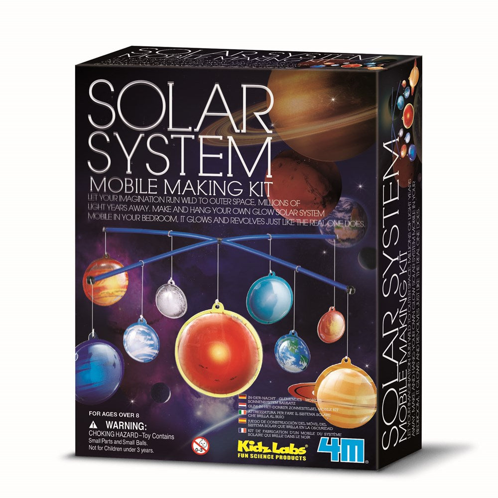 4M Solar System - Mobile Making Kit – Classic Gifts Australia