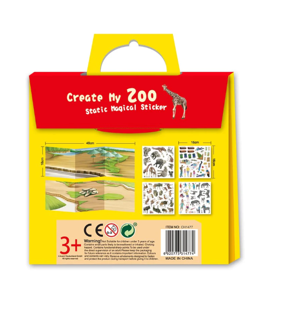 Avenir &#8211; Static Magical Stickers Create My Zoo1