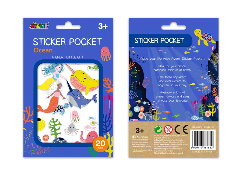 Avenir &#8211; Sticker Pocket Ocean