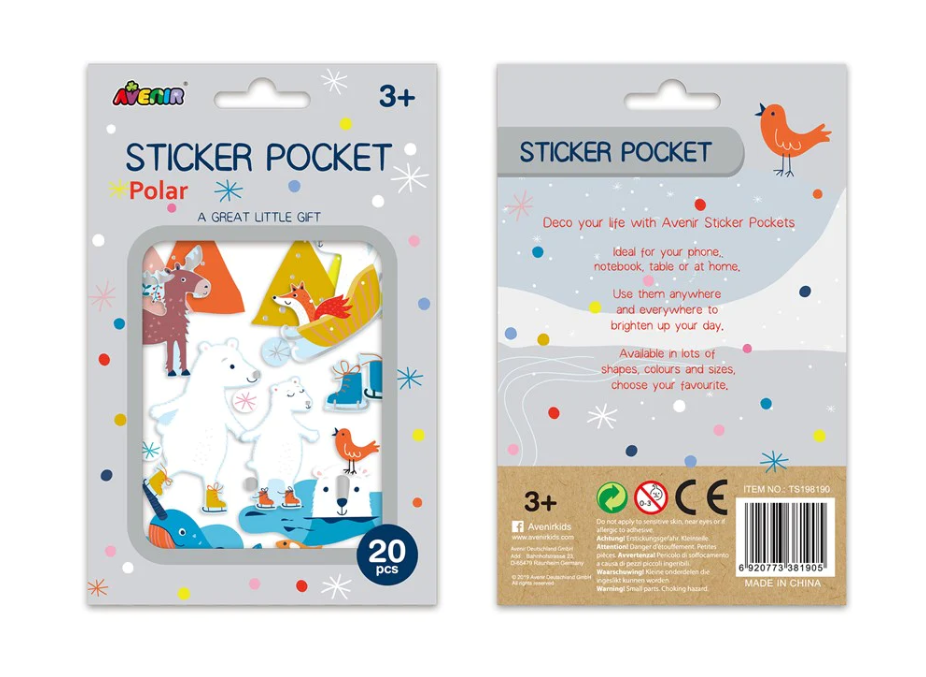 Avenir &#8211; Sticker Pocket Polar