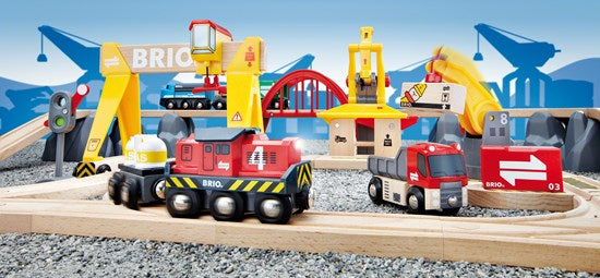 BRIO Set &#8211; Cargo Railway Deluxe Set 54 Scale