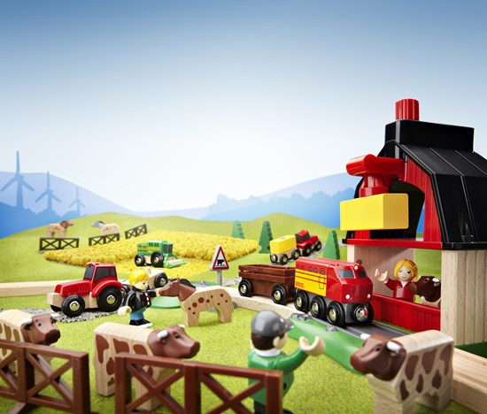 BRIO Set &#8211; Farm Railway Set, 20 pieces 4