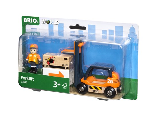 BRIO Vehicle &#8211; Forklift 4 pieces