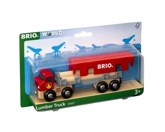 BRIO Vehicle &#8211; Lumber Truck, 6 pieces 3