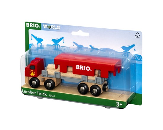 BRIO Vehicle &#8211; Lumber Truck, 6 pieces 4