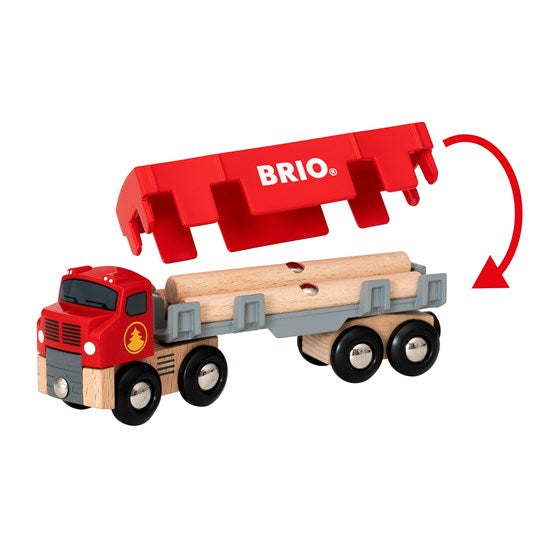 BRIO Vehicle &#8211; Lumber Truck, 6 pieces 5