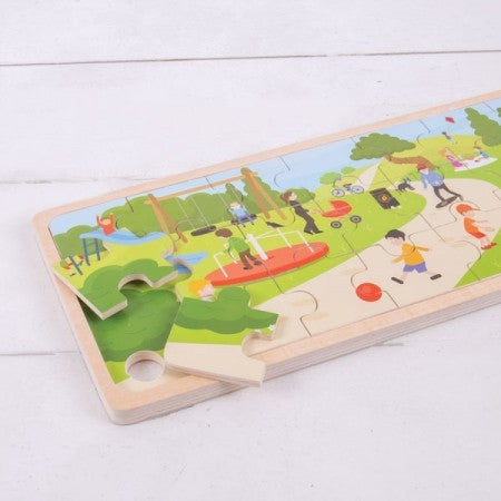 Bigjigs Toys In The Park Puzzle NEW
