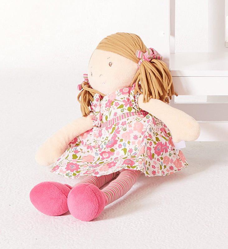 Bonikka &#8211; Fran Dames Soft Doll with Light Brown Hair New