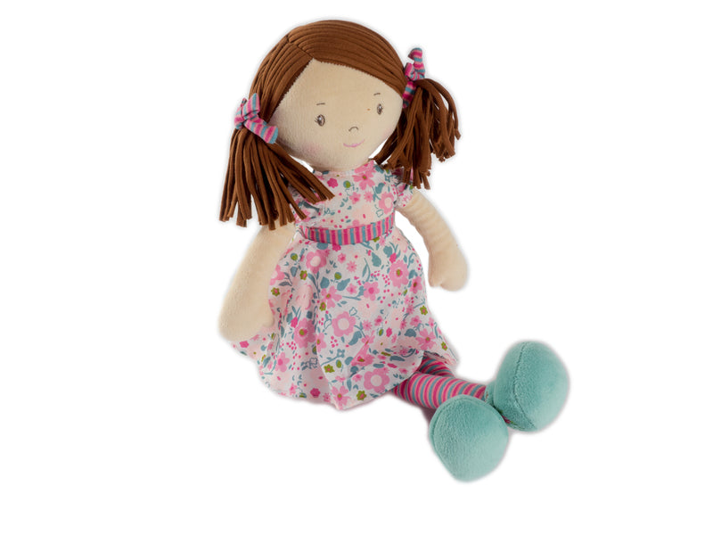 Bonikka &#8211; Katy Dames Soft Doll with Brown Hair