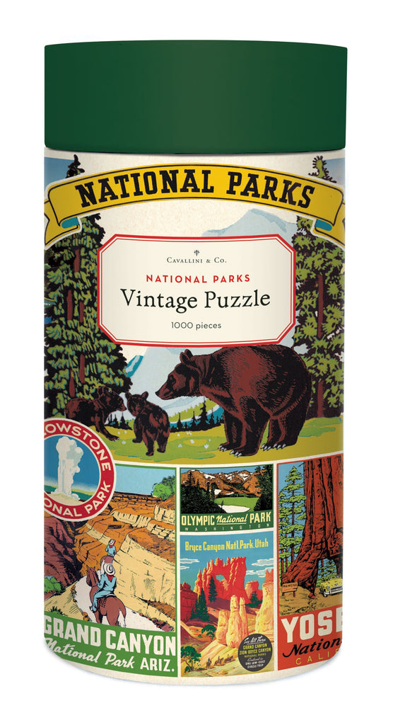 Cavallini 1000 Pc Puzzle – National Parks