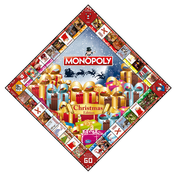Christmas-Monopoly-gameboard