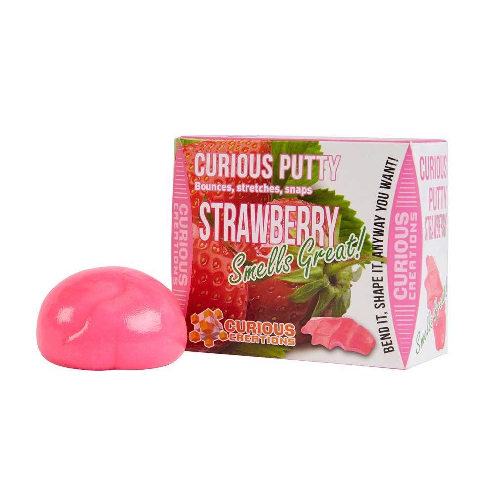 Curious Creations – Strawberry Scented Putty New