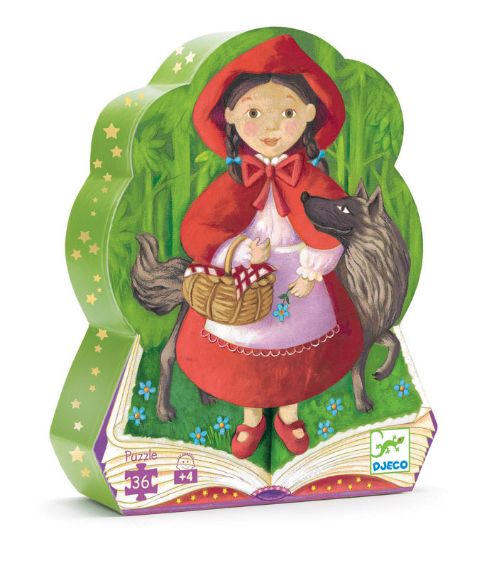 DJ7230 &#8211; Little Red Riding Hood 36pc Silhouette Puzzle