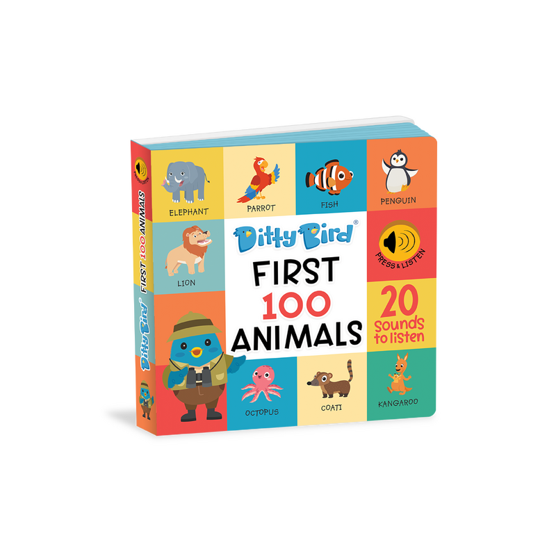 Ditty Bird &#8211; First 100 Animals Board Book2