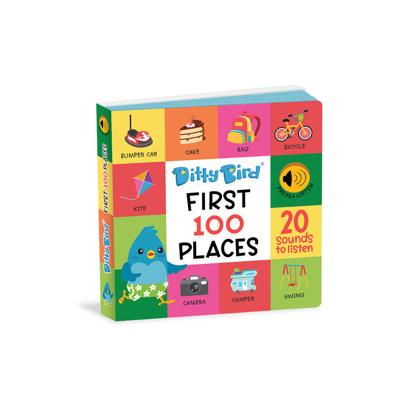 Ditty Bird &#8211; First 100 Places Board Book2