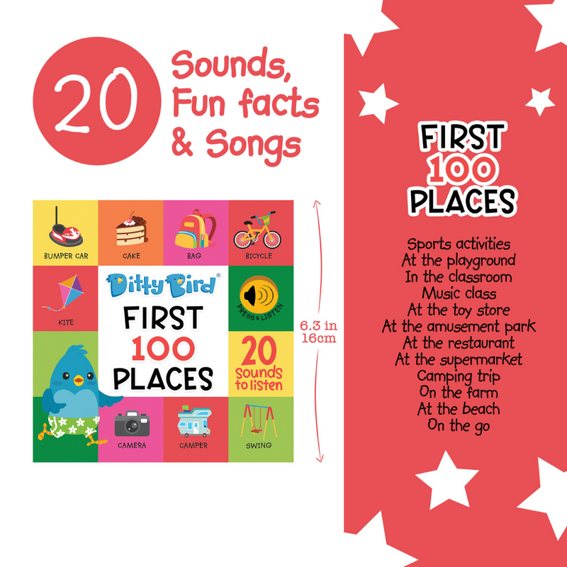 Ditty Bird &#8211; First 100 Places Board Book6