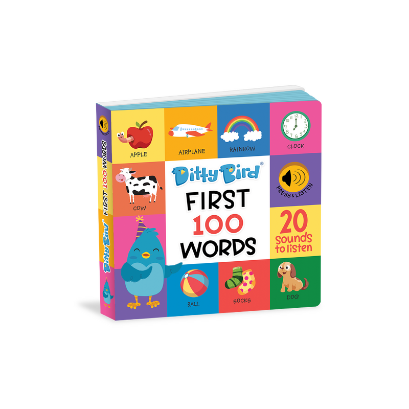 Ditty Bird &#8211; First 100 Words Board Book2