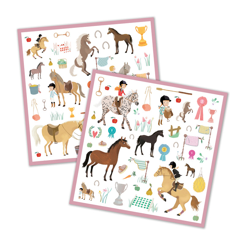 Djeco &#8211; Horse Sticker