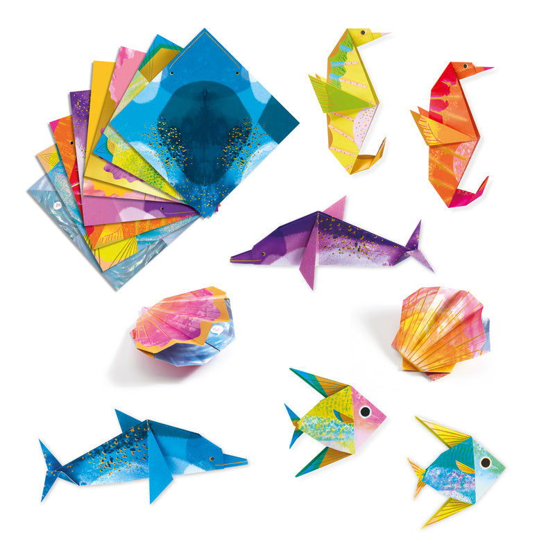 Djeco &#8211; Sea Creatures Origami1