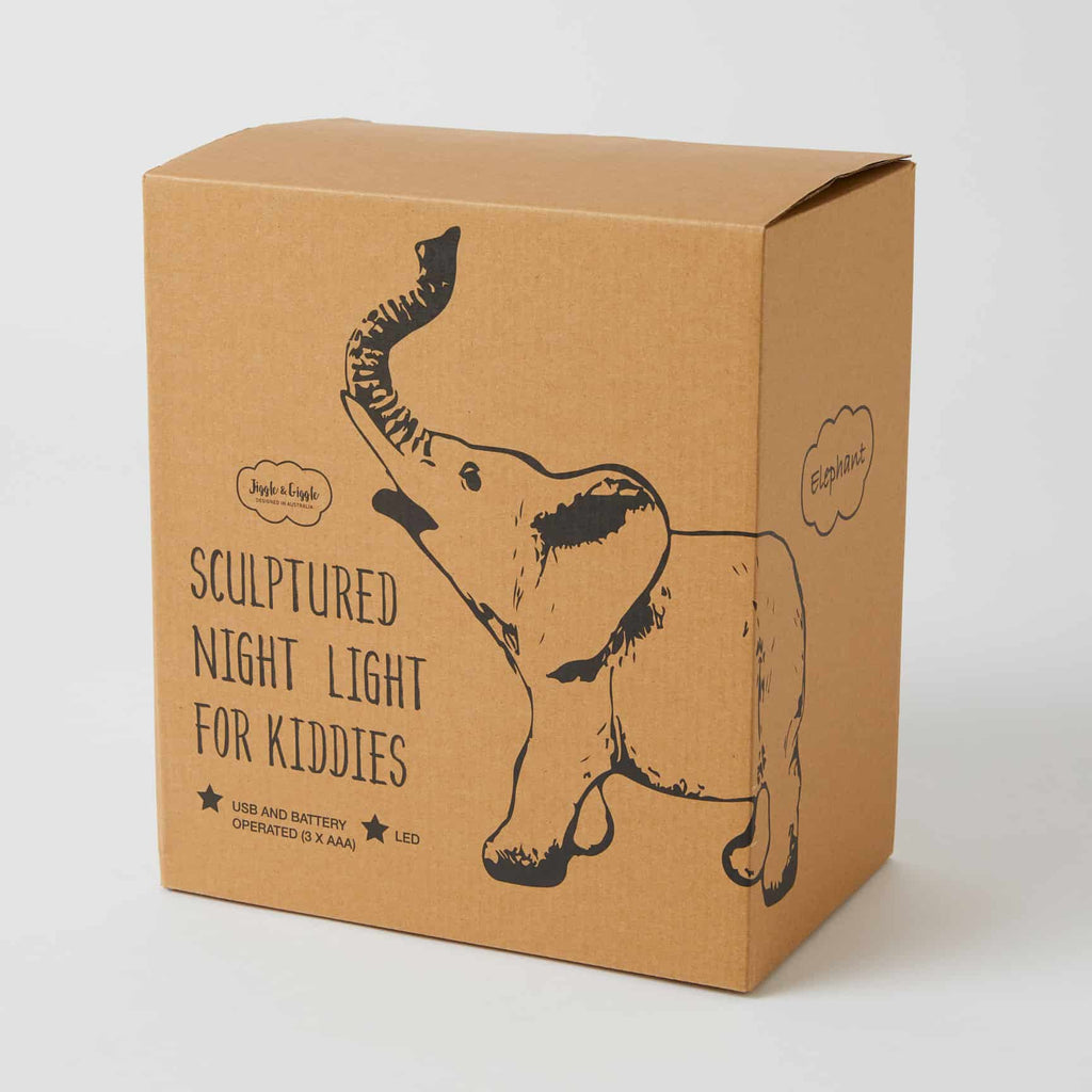 ELEPHANT SCULPTURED LIGHT Classic gifts australia