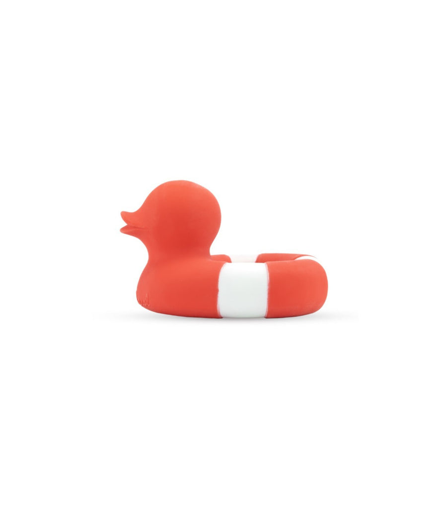 Flo the floatie red duck