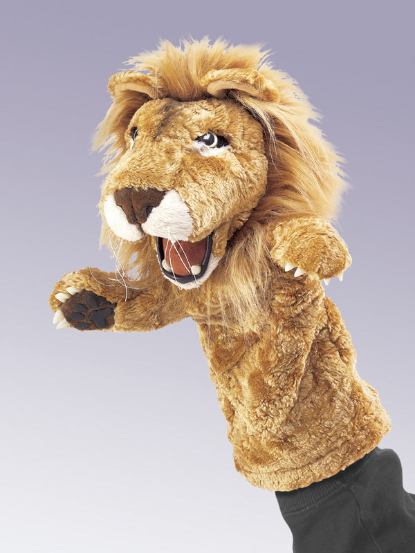 Folkmanis &#8211; Lion Stage Puppet New