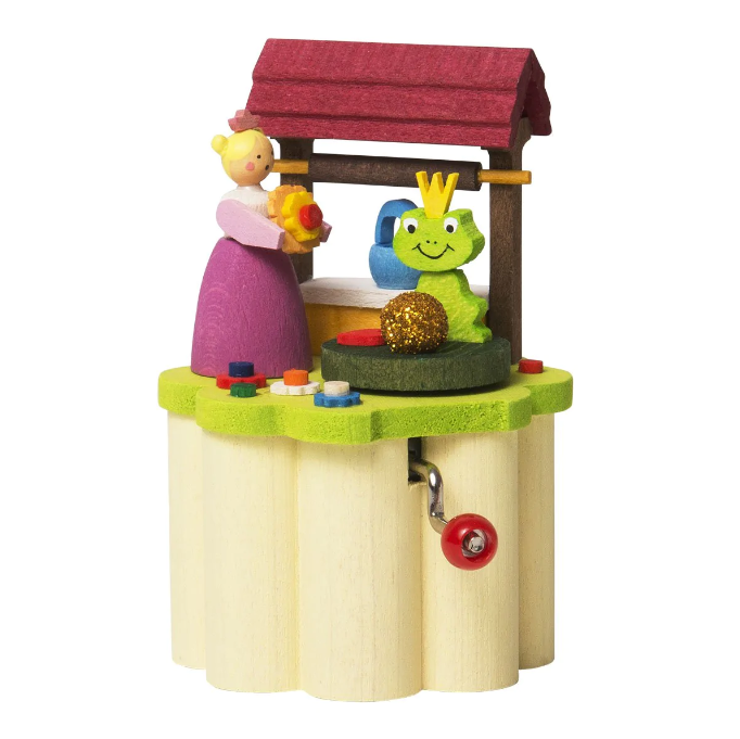 Graupner &#8211; Music Box with Crank Frog Prince